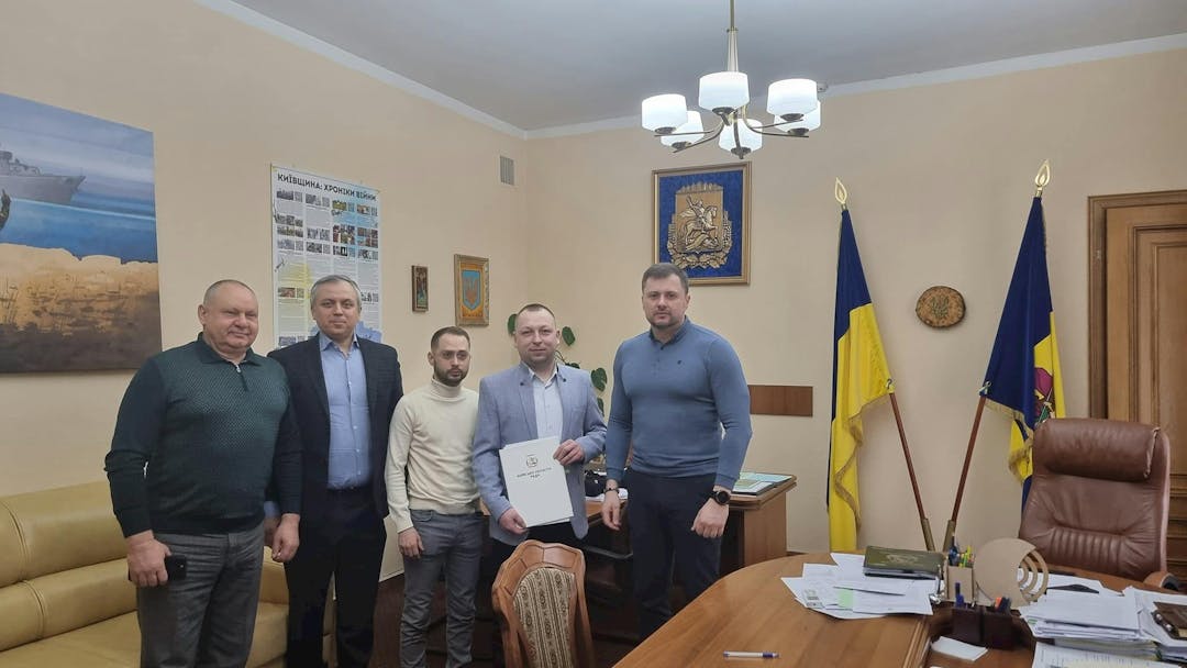 Підписано Меморандум про співпрацю з Київською обласною радою і надано  вантажівку допомоги для медзакладів Київщини
